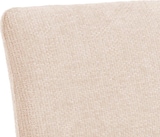 thumbnail of Sitzbank HWC-G55, Esszimmerbank Bank, Edelstahl gebürstet Stoff/Textil Chenille Öko-Tex, 160cm ~ creme