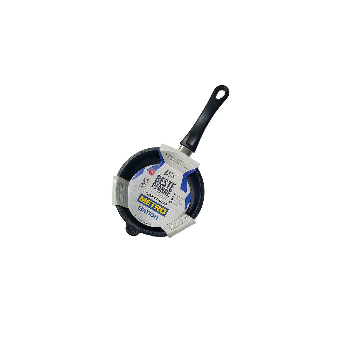 AMT Beste Pfanne Metro Edition  - Bratpfanne Induktion, ø 20 cm, 5 cm hoch