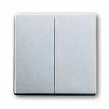 thumbnail of FUTURE LINEAR Wippe Serien, Schalter/Taster, aluminium-silber, matt, ohne ISO Aufdruck
