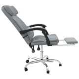 thumbnail of vidaXL Bürostuhl mit Massagefunktion Hellgrau Stoff
