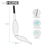thumbnail of WellHome - Churrasqueira para peixes em arame de ferro com revestimento antiaderente 58x13cm