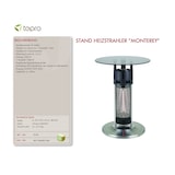 thumbnail of tepro Stand Heizstrahler Monterey