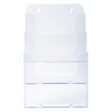 thumbnail of Exacompta 75158D 4x folderhouder tafelmodel met 3 vakken voor formaat A5, transparant