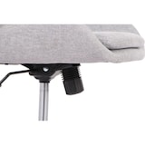 thumbnail of SIGMA Chaise de bureau EC507, tissu, hauteur d'assise réglable, gris/blanc