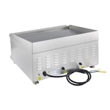 thumbnail of GastroHero Elektro Grillplatte ECO glatt 5 kW Tischgerät Gastro Grillplatte Plancha Edelstahl 2 Heizzonen