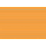 thumbnail of Karteikarten A7 liniert 170 g/qm orange VE=100 Stück