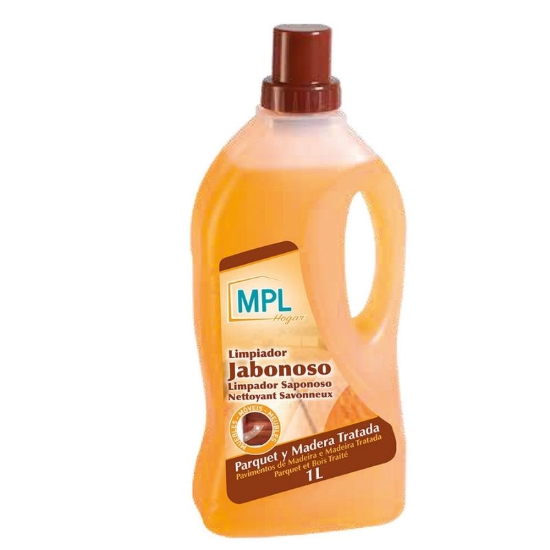 Fregasuelos Jabonoso para suelos de madera Mpl 1 litro