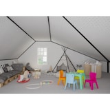 thumbnail of garbar JAN Kinderstuhl-Tisch Indoor, Outdoor Set 4+1 Himmelblau/Fuchsia/Orange/Limettengrün/Aquaminze