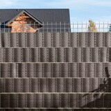 thumbnail of Wilk Sichtschutzstreifen in Rattan-Optik, Farb-Code RD02, braun, 19x255cm