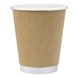 thumbnail of MONOUSO - Bicchiere Carta Parete Doppia Liscio Kraft 8Oz/240ml Ø8,0cm (500 Pezzi)