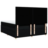 thumbnail of vidaXL Boxspringbett mit Matratze Schwarz 180x200 cm Stoff