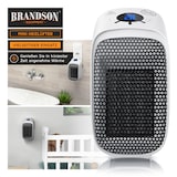 thumbnail of Brandson Steckdosen Heizlüfter 400W, Mini Keramik Heizung, Digitalanzeige, energiesparend, Thermostat, Überhitzungsschutz, Automatische Abschaltung