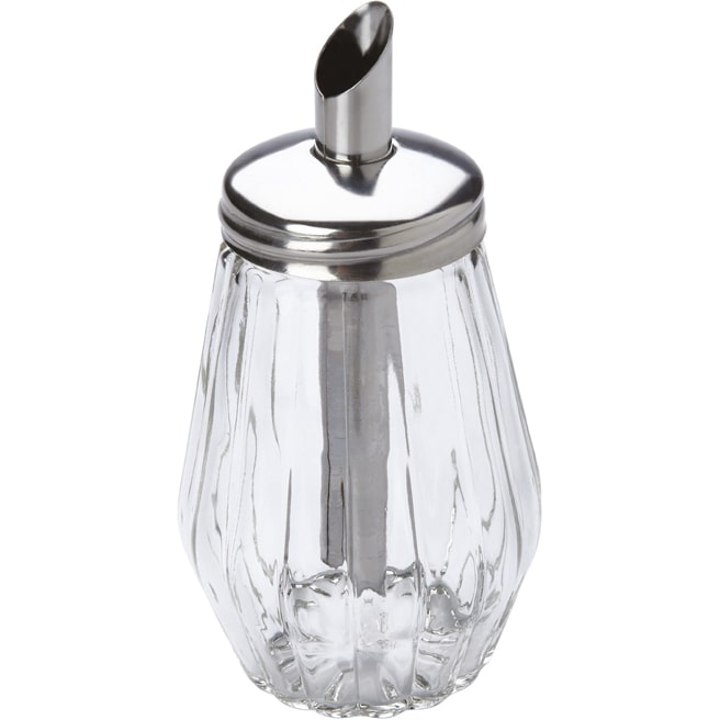 Suikerstrooier | RVS/Glas | 0.26L | 150(h)mm