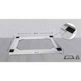 thumbnail of DELUKE® Verbindungsrahmen für Waschmaschine/Trockner EDEO -  60cm Breit, Universal | Zwischenbaurahmen Waschmaschinen Trockner Zwischenbausatz