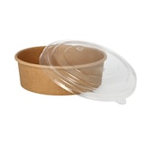 thumbnail of 50 Salatschalen, Pappe rund 500 ml Ø 15 cm · 4,6 cm braun