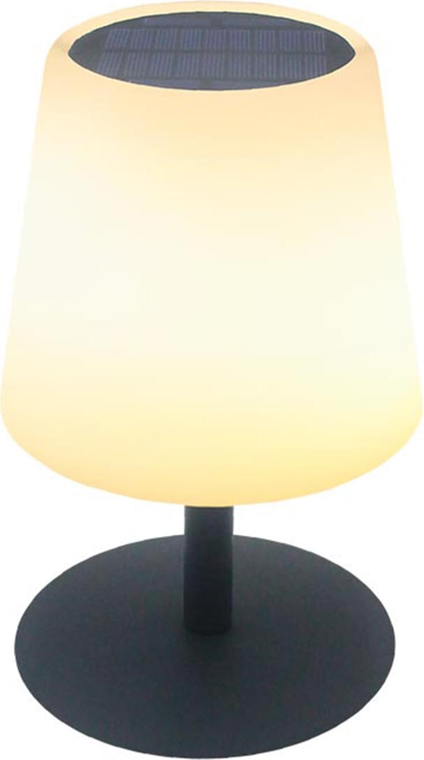 Lumisky STANDY TINY Solar-Tischlampe H25CM Stahl Grau