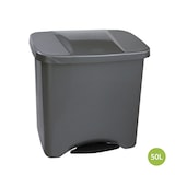 thumbnail of Cubo con pedal Pedalbin Ecológico 50 litros. Color metal.