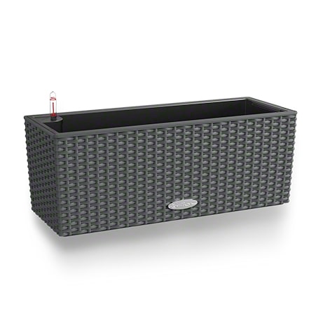 LECHUZA BALCONERA Cottage 50 Outdoor Pflanzgefäß Wand-montiert Polypropylen (PP) Grau