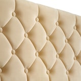 thumbnail of tectake Gestoffeerd bed met LED-strips & opbergruimte - beige, 120 x 200 cm - 405974