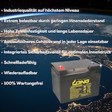 thumbnail of Ersatzakku für Dietz Bechle Alvaro Maxi 4 2x Kung Long Bleiakku KPH75-12NE M6 12V 75Ah zyklenfest