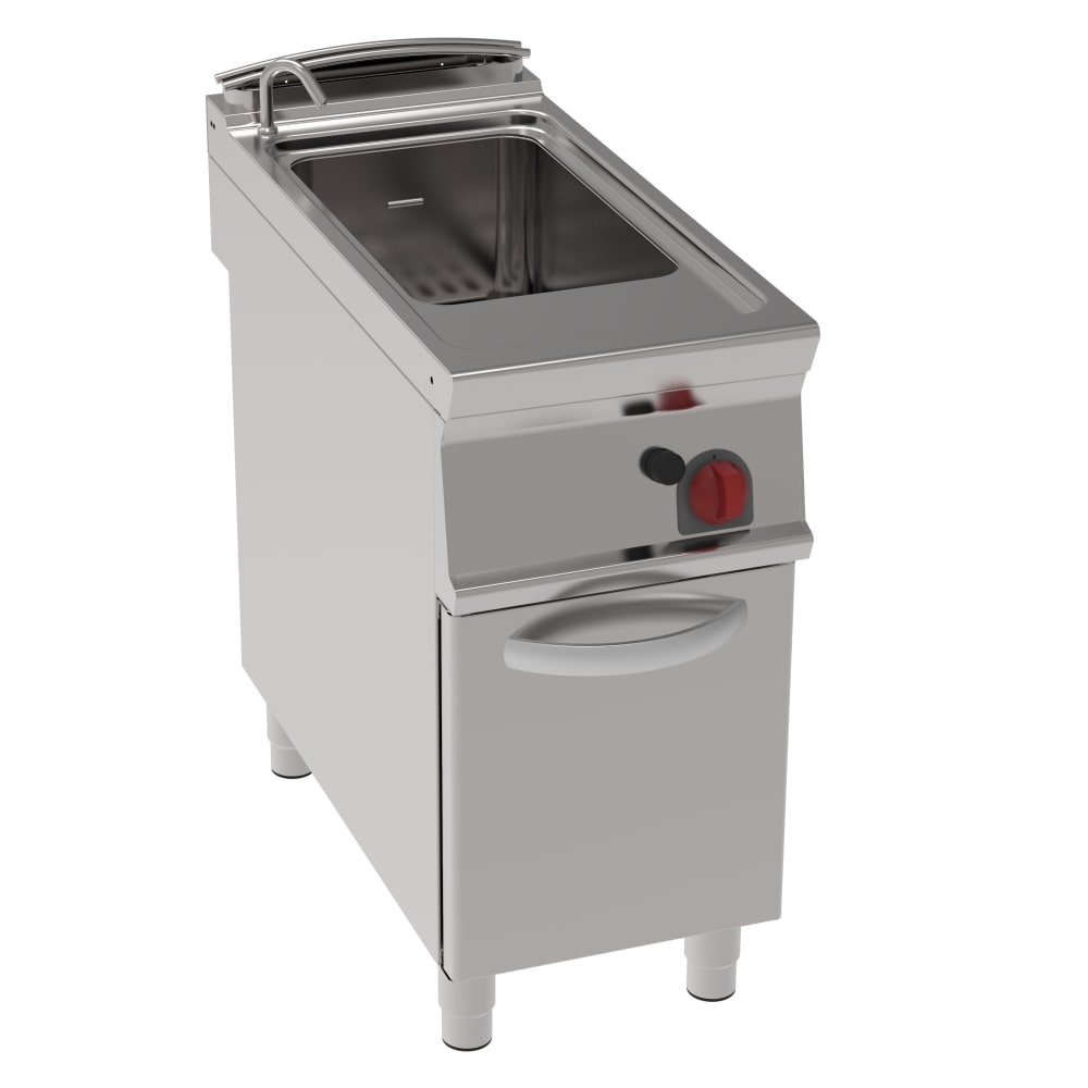 Gas pastakoker 40 liter 1 deur - 400x900x900 mm - 15 Kw - 39070313 Eurast
