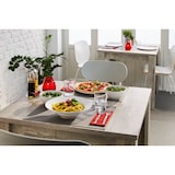 thumbnail of METRO Professional Candela in vetro, paraffina / cera vegetale, 9,8 x 10,2 cm, ca. 60 / 70 ore, rosso, 6 pezzi