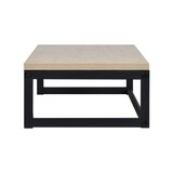 thumbnail of Penderie étagère murale bois et métal L90 cm GRIF Métal noir et bois