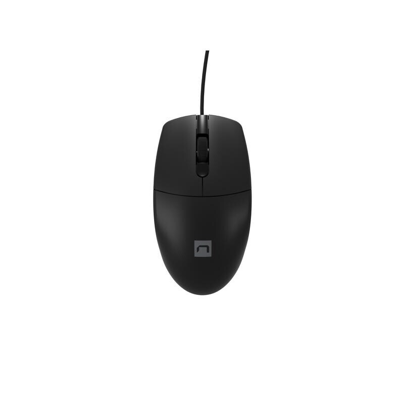 Raton Natec Ruff 2 1000Dpi Optico Negro