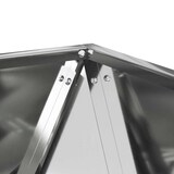 thumbnail of vidaXL Pflanzkübel Silber 50 x 50 x 50 cm Verzinkter Stahl