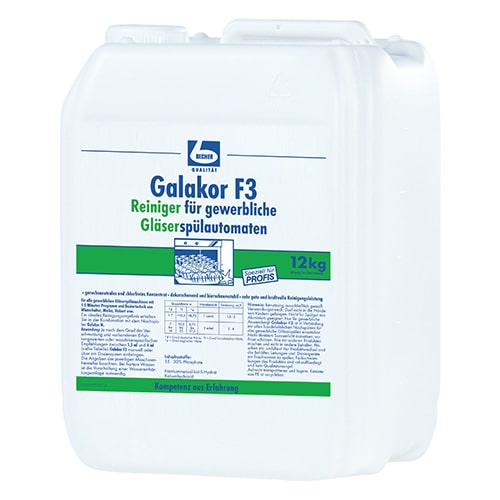 Dr. Becher "Dr. Becher" Galakor F3 Reiniger 9,3 l für gewerbl. Gläserspülmaschinen