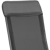 thumbnail of tectake Set van 2 aluminium tuinstoelen inklapbaar met hoofdsteun en voetensteun - antraciet - 405972