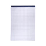 thumbnail of Lot de 5 Bloc 001 agrafé A4, sans couverture, 200p./100 feuilles 60g/m², quadrillé 5x5