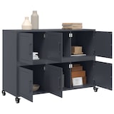 thumbnail of vidaXL Sideboard Anthrazit 100,5x39x72 cm Stahl