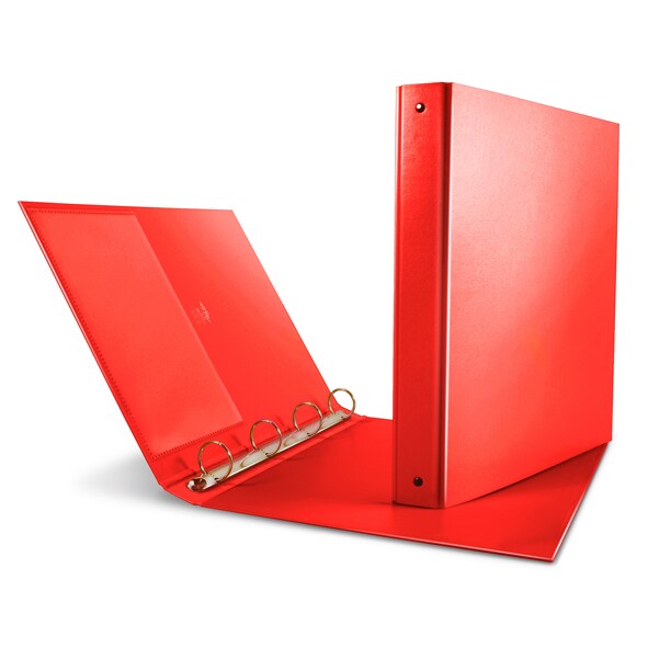 Sei Rota, Raccoglitore Nettuno 65, 4 anelli a Q 65 mm, dorso 8,5 cm, 22 x 30 cm, rosso