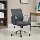 thumbnail of SVITA OFFICE COMFORT bureaustoel draaistoel directiestoel stoffen bekleding donkergrijs