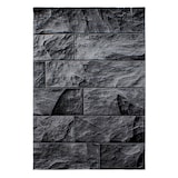 thumbnail of Teppich Schlafzimmer Steine Elegant Waschbar Strapazierfähig Wohnzimmer Esszimmer Pflegeleicht Schwarz 200x290 cm – DRAU von Kadima Design