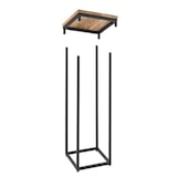 thumbnail of Blumensäulen Set B 25 u. 20 H 78 u. 67 cm Blumen Hocker Pflanzenständer quadratisch