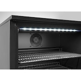 thumbnail of Frigorifero per bar posteriore a porta singola, Arktic, 105L, Nero, 220-240V/120W, 600x530x(H)870mm