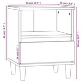 thumbnail of vidaXL Nachttische 2 Stk. Braun Eichen-Optik 40x35x50 cm