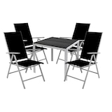 thumbnail of Gartengarnitur Sitzgarnitur 5-teilig 90x90cm Aluminium / NON WOOD