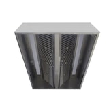 thumbnail of KBS Zentralhaube Mittelhaube Kubusform 2400x1500x450 mm Flammschutzfilter LED