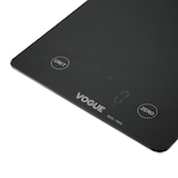 thumbnail of Vogue digitale zwarte vierkante weegschaal 10 kg