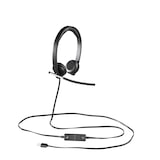 thumbnail of Logitech H650E Auriculares con Microfono USB - Microfono Plegable - Almohadillas Acolchadas - Controles en Cable - Color Negr...