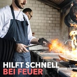 thumbnail of Hitzebeständige Schutzmatte 50x50 cm – Feuerfeste Unterlage für professionelle Anwendungen – bis 982 °C – schwarz