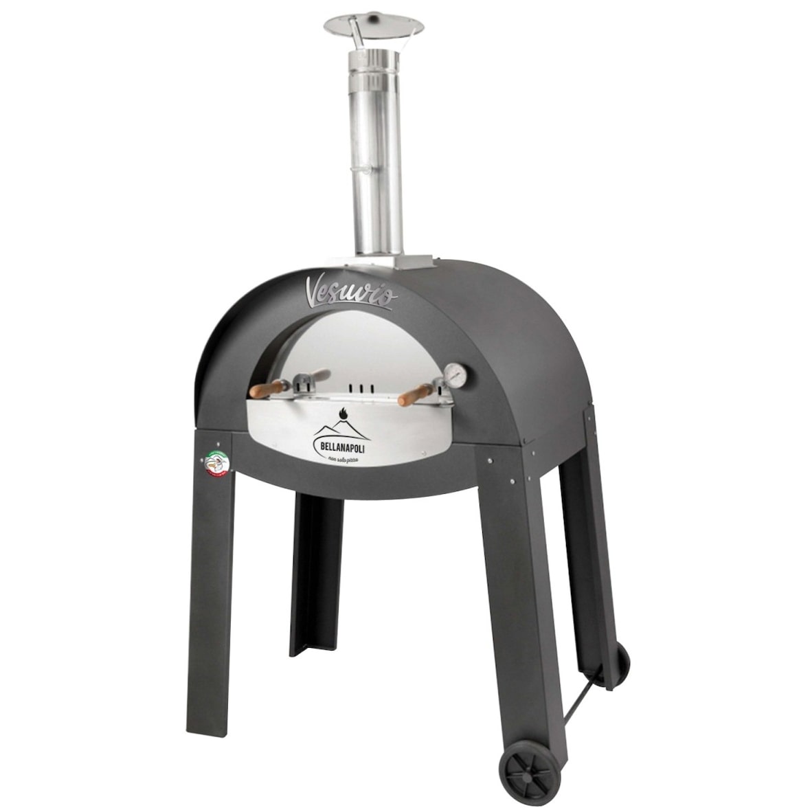 Professionele houtoven VESUVIO Hoogwaardige professionele pizzaoven BELLANAPOLI