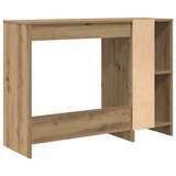 thumbnail of Scrivania artigianale in rovere 102,5x35x75 cm in derivati \u200b\u200bdel legno modello Milano Prestige