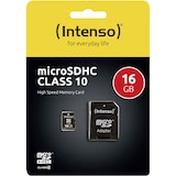 thumbnail of Intenso Micro Sd 16Gb Intenso Cl10 + Adattatore Sd