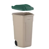 thumbnail of Mobiele container 100 ltr - beige, groen
