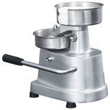 thumbnail of vidaXL Hamburgerpersmachine met 500 scheidingsbladen 13 cm aluminium