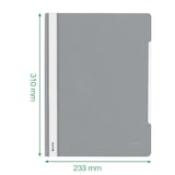 thumbnail of Leitz Cartellina Standard in Polipropilene 30% Riciclato, Formato A4, Capacità fino a 60 Fogli 80 gr/mq, Confezione da 25, Blu Chiaro, 41910130